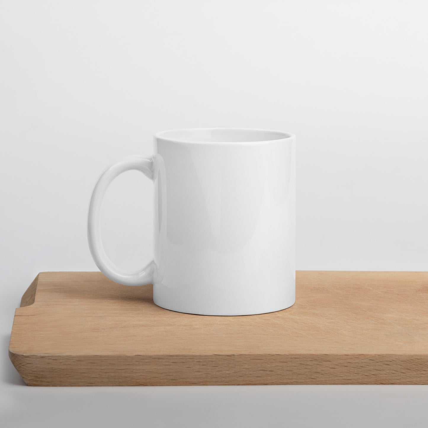 White Glossy Mug