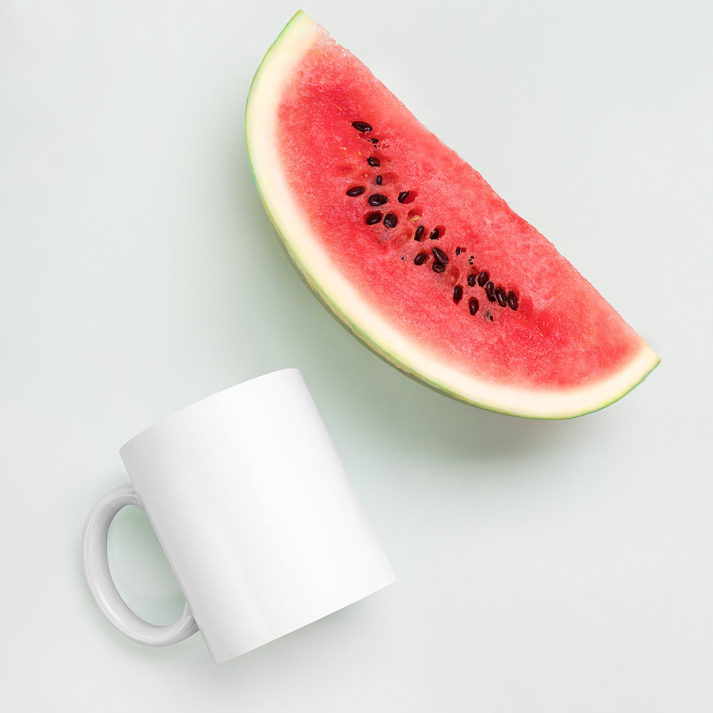 White Glossy Mug